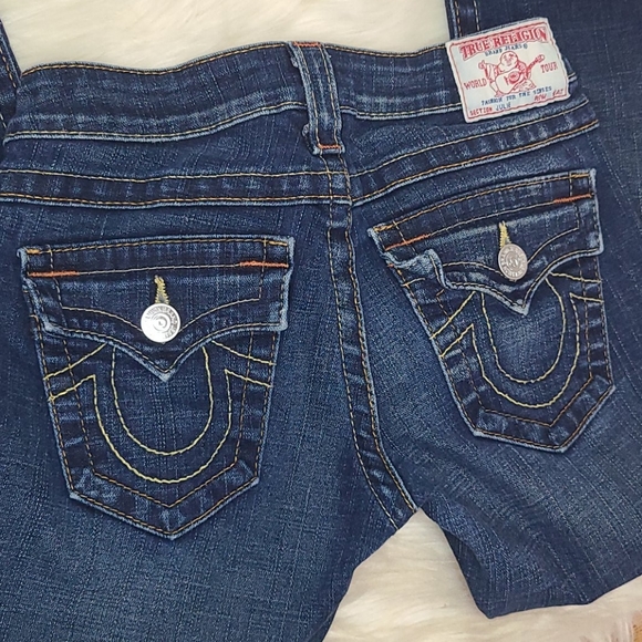 True Religion Julie jeans dark wash tiny size 25 - Picture 8 of 8